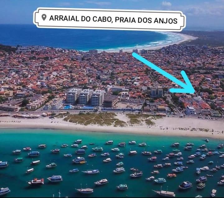 Tardeli Suite Dos Anjos Com Sacada Arraial do Cabo Dış mekan fotoğraf